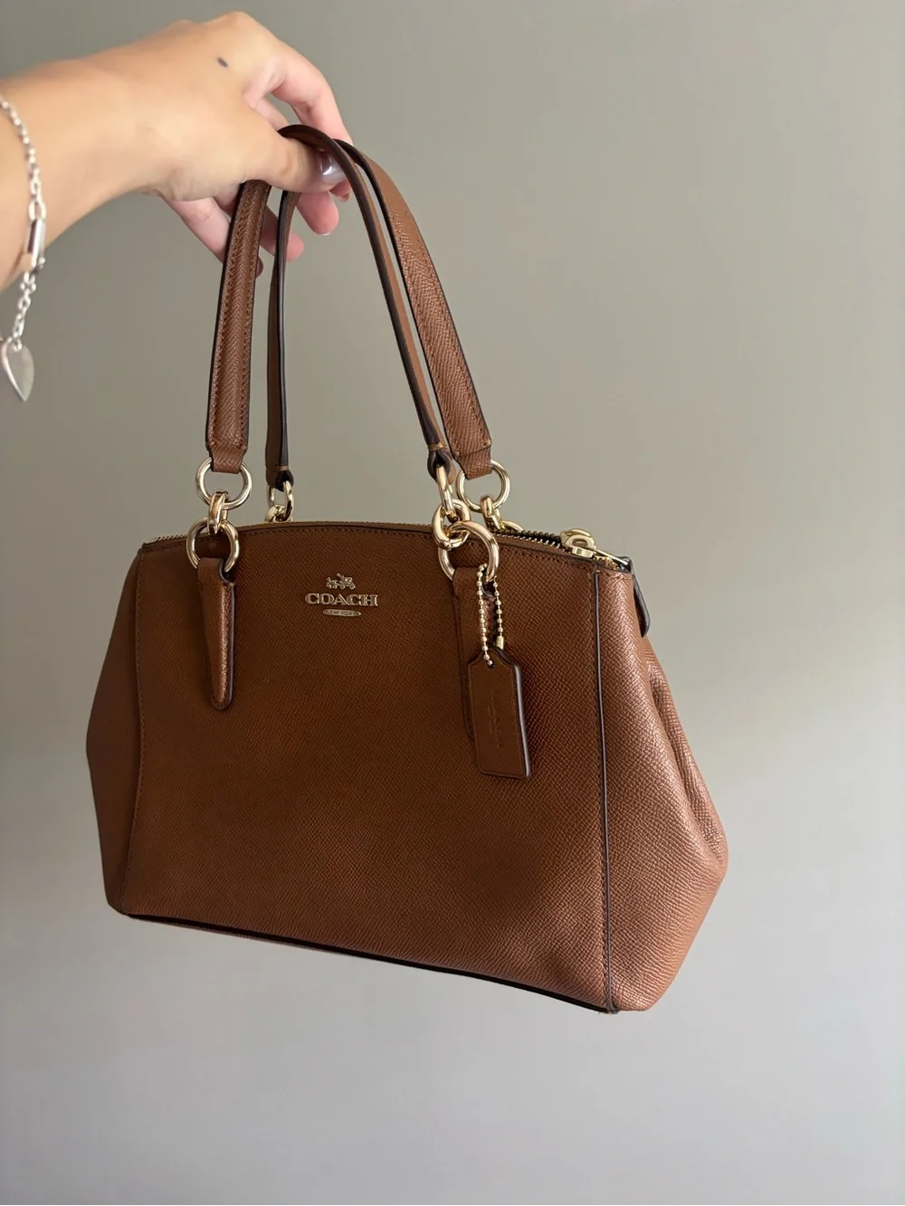 Coach Christie Carryall brown bag